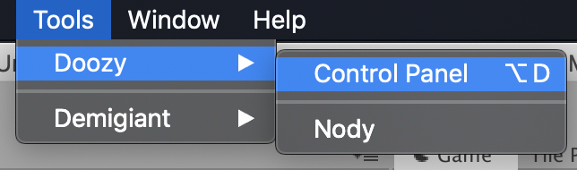 f:id:shirokurohitsuji:20190715194232p:plain doozi_ui_open_control_panel